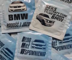 Będą Miłe Wspomnienia - BMW G11 G12 - prezerwatywa z nadrukiem