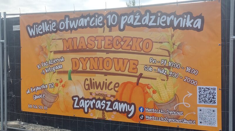 Dyniowe Miasteczko w Gliwicach